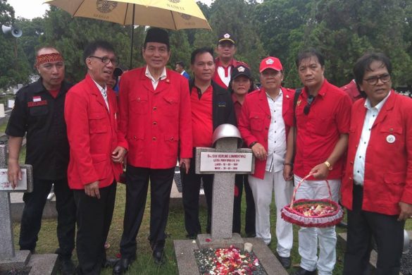 Makam Pahlawan ‘Merah Putih’ Sulawesi Utara di Jakarta, diziarahi ratusan massa